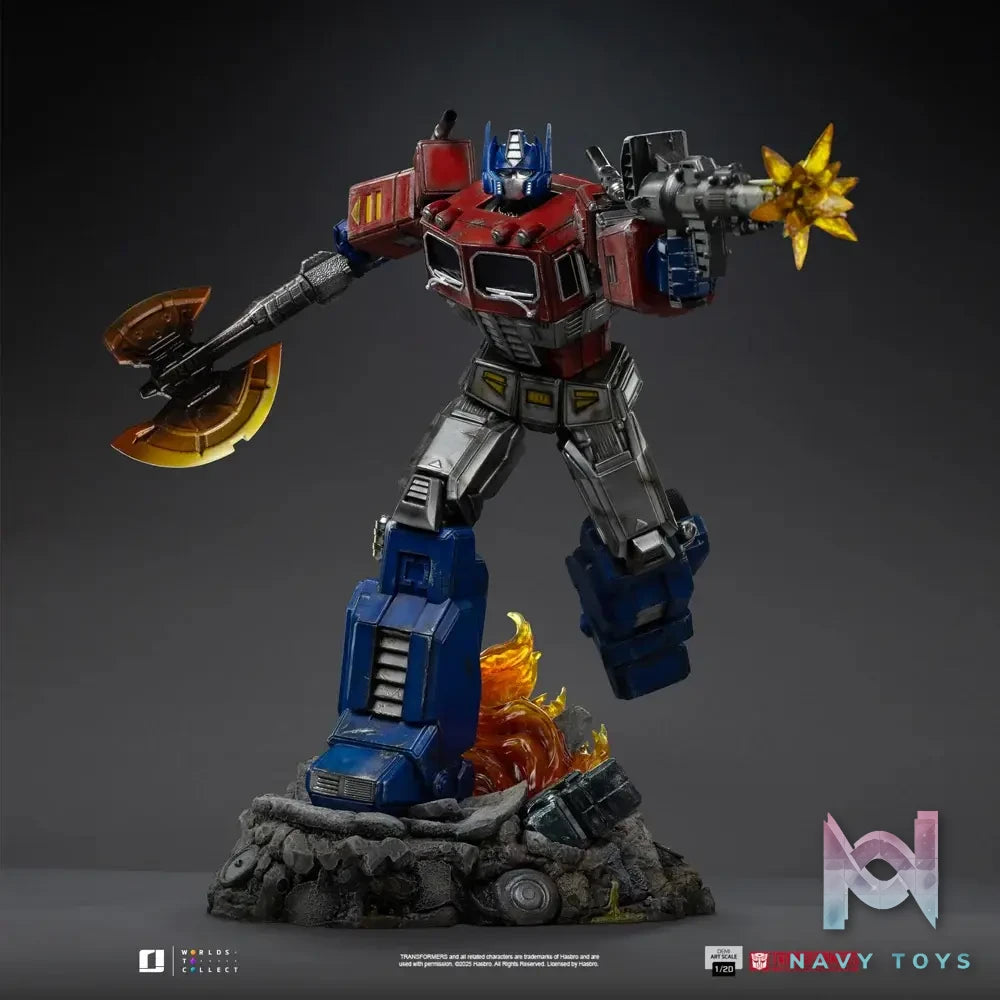 Iron Studio – Statue Optimus Prime – Transformers – Demi Scale 1/20 HASBR126525-20 (Licensed)
