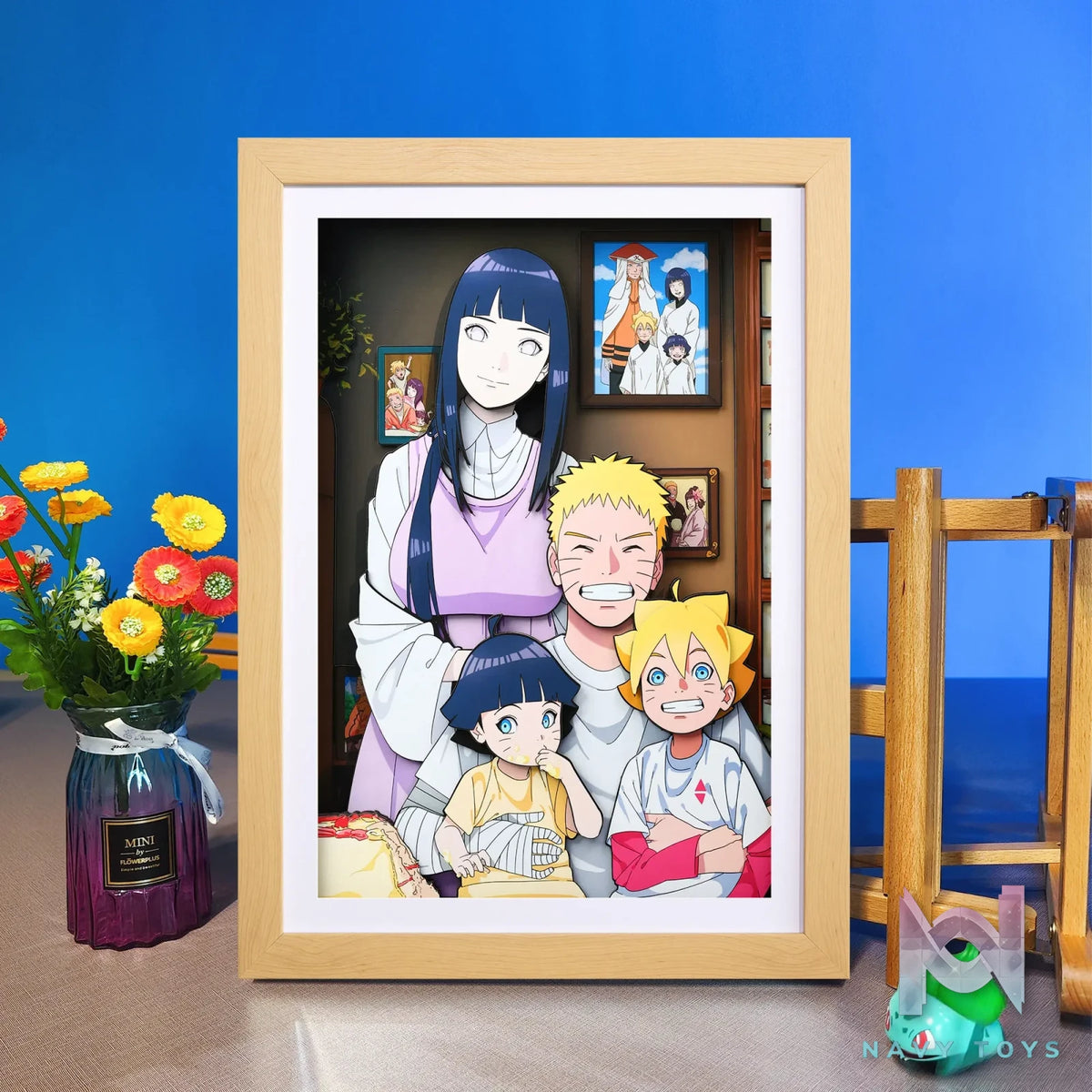 Yu Zhi Jiang Studio – Naruto Multiple Characters Series #9 3D Decorative Painting Naruto