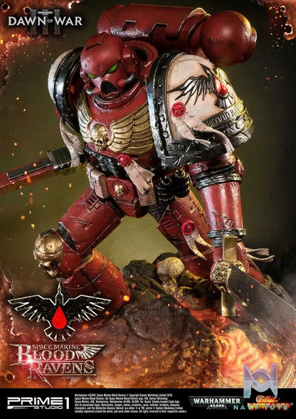Prime 1 Studio – Premium Masterline Warhammer 40,000: Dawn of War III Space Marine Blood Ravens PMWH40K-02 PMWH40K-02DX (Licensed)