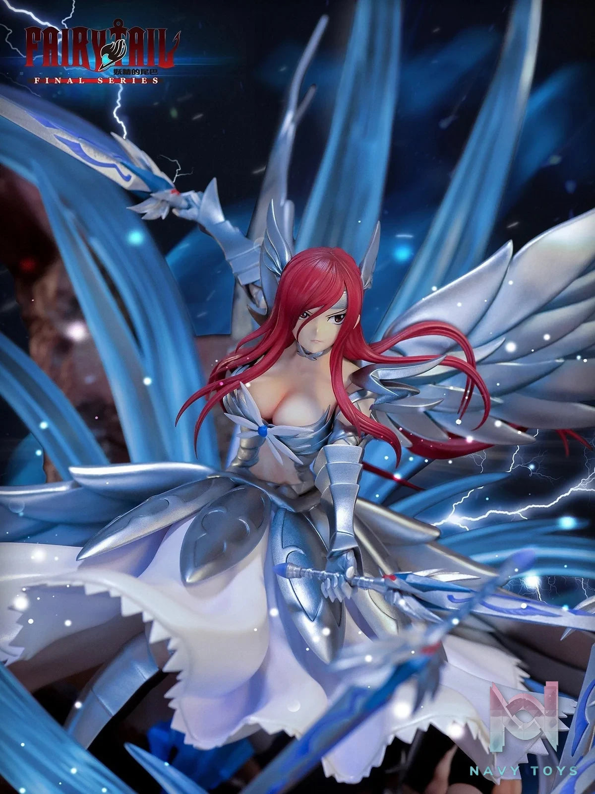 Erza Scarlet - Fairy Tail - KODANSHA resin statue Navy Toys anime figure