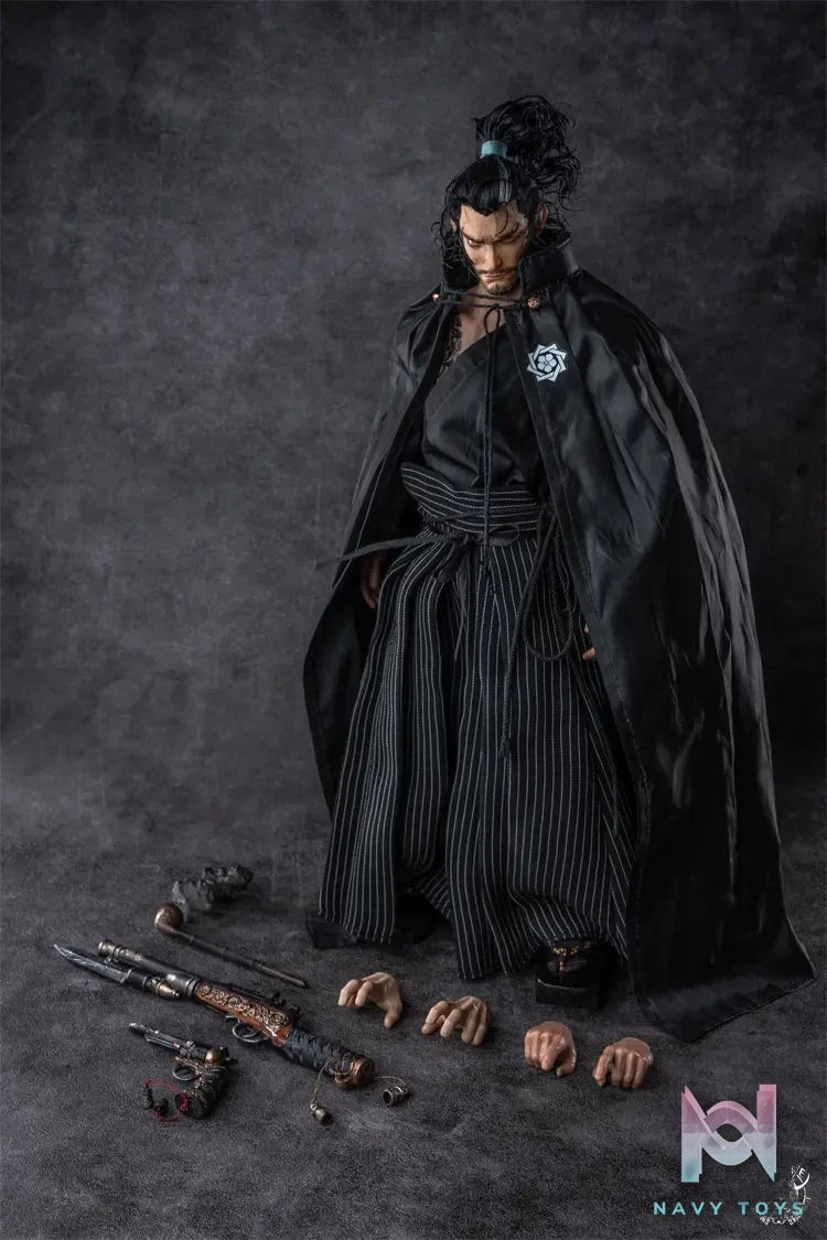 ART FUTURE – 1/6 Sakamoto Ryoma Commander Silver Dragon Armor Version Action Figure (Licensed)