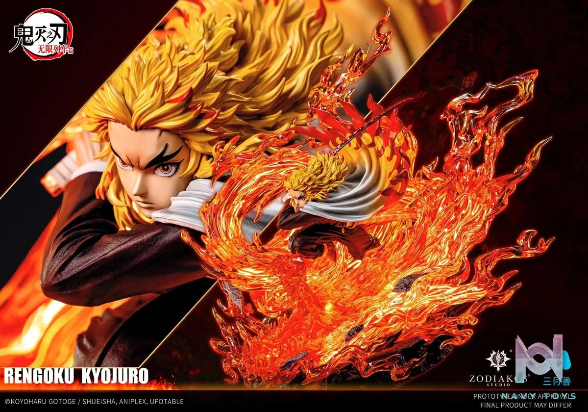 Rengoku Kyojuro - Kimetsu no Yaiba - Zodiakos Studio resin statue zodiakos studio anime figure