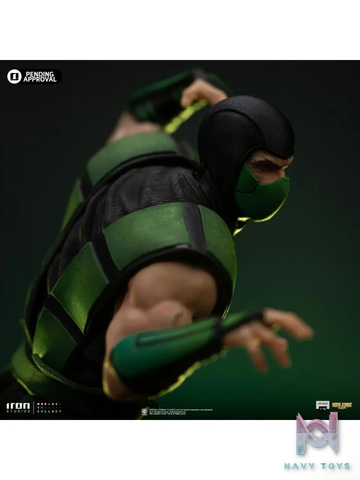 Iron Studio – Mortal Kombat Art Scale 1/10 Statue Reptile (Licensed)