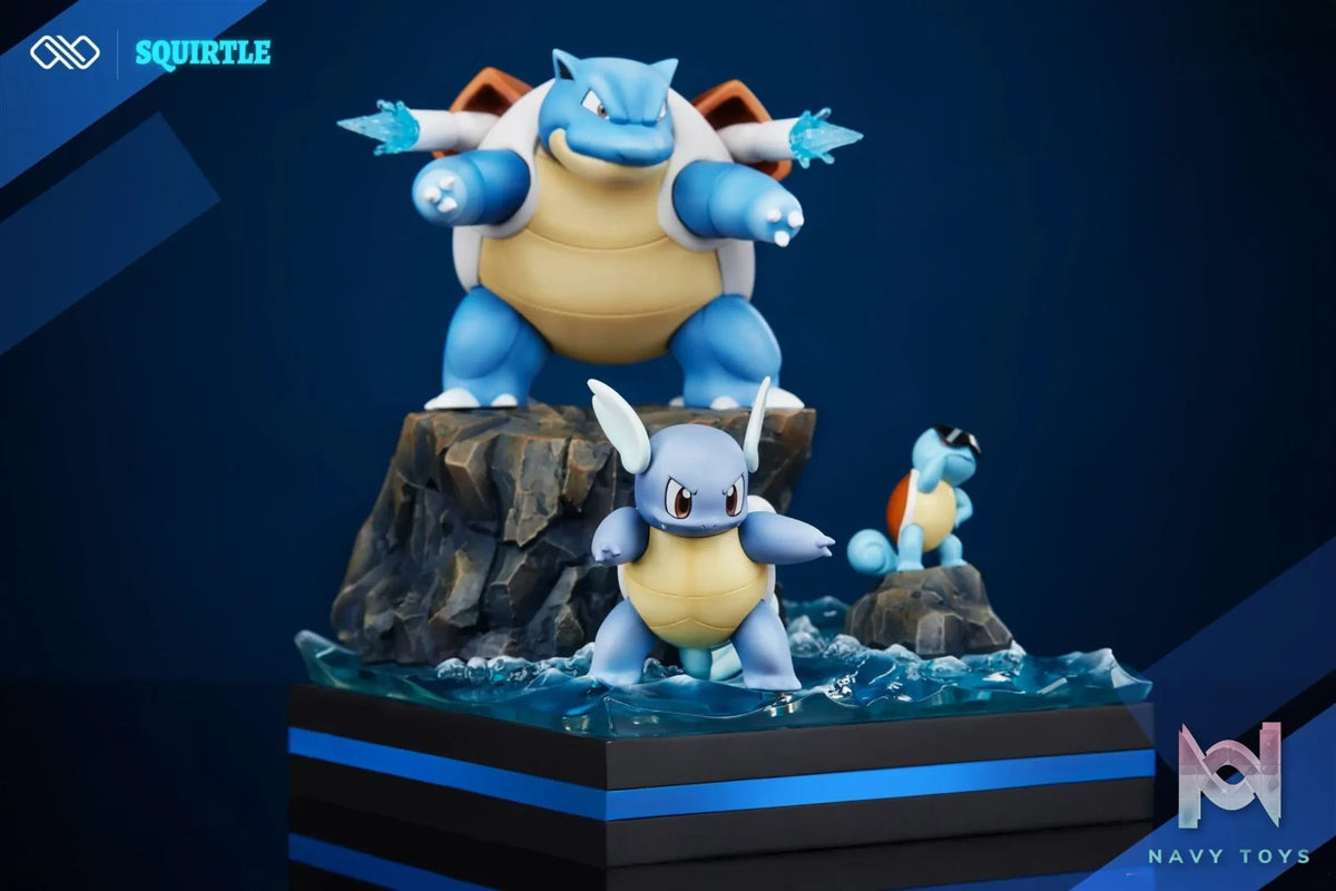 Infinite Studio – Pokemon Squirtle Evolution