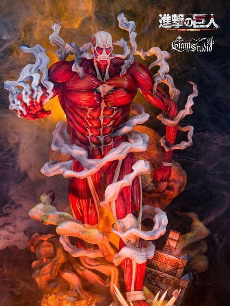 Colossal Titan - Attack On Titan - Giant Studio resin statue giant studio anime figure