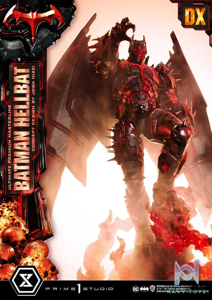 Prime 1 Studio – Ultimate Premium Masterline Batman (Comics) Batman Hellbat Concept Design by Josh Nizzi UPMDC-06 UPMDC-06DX UPMDC-06DXS (Licensed)