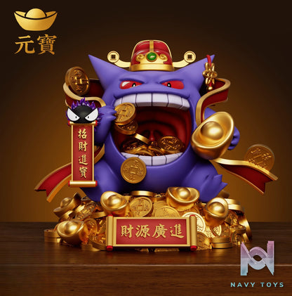 Yuan Bao Studio – Gengar Attract Wealth Pokémon