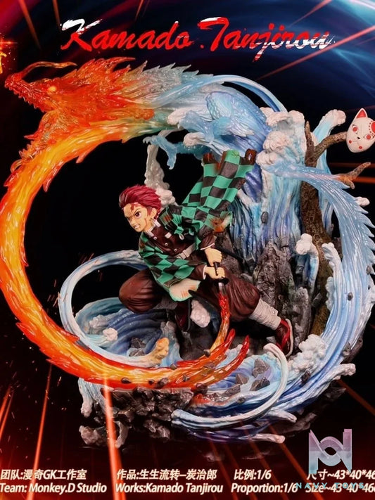 Kamado Tanjiro - Kimetsu no Yaiba - Monkey D Studio resin statue monkey d studio anime figure