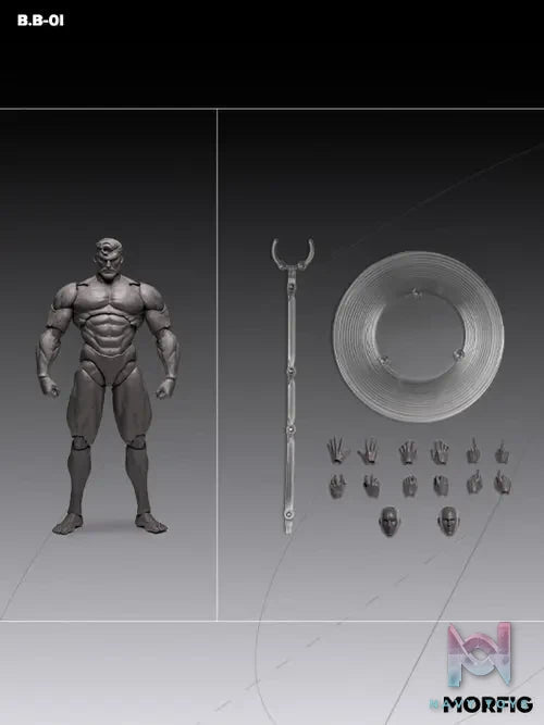INART – Male Body β 1/12 Action Figure (Licensed)
