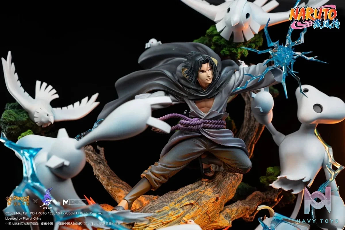 Pickstar Studio - Naruto Uchiha Sasuke 1/6 Statue (Licensed) resin statue Navy Toys anime figure
