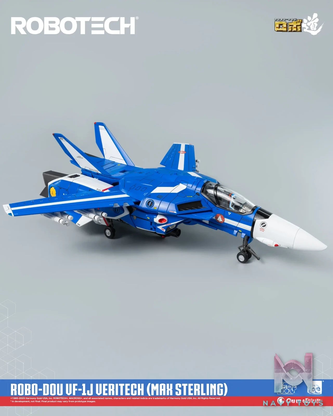 Threezero – ROBO-DOU ROBOTECH VF-1J Veritech (Max Sterling) (Licensed)