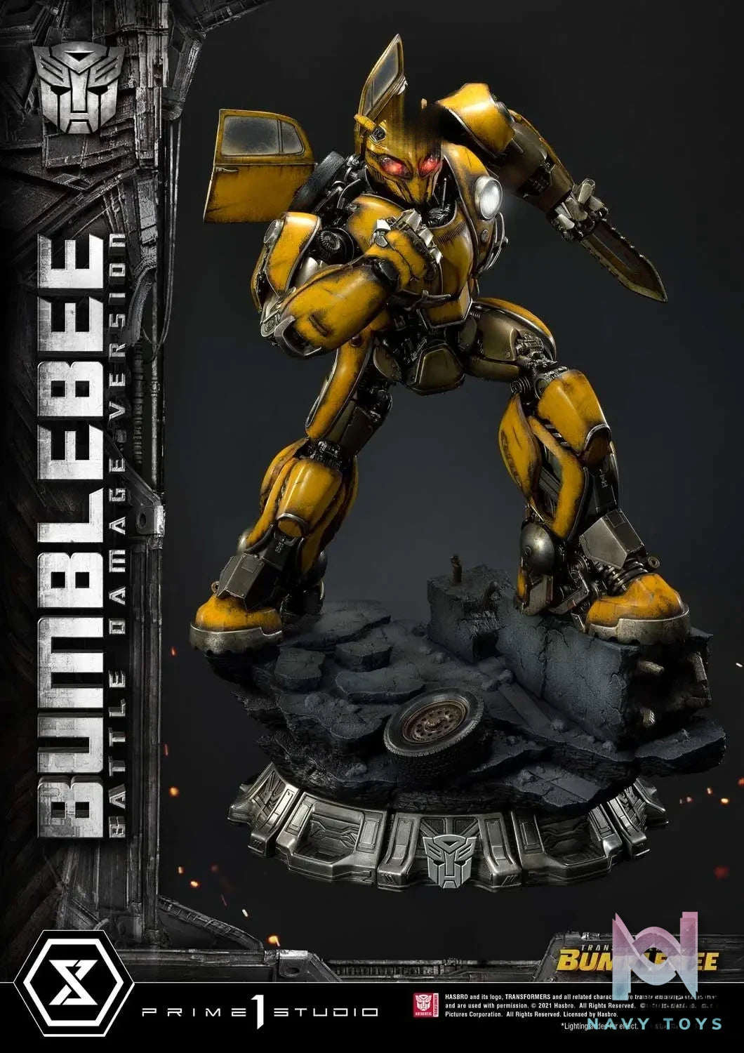 Prime 1 Studio – Museum Masterline Transformers: Bumblebee (Film) Bumblebee MMTFM-24 MMTFM-24EX MMTFM-24BD(Licensed)