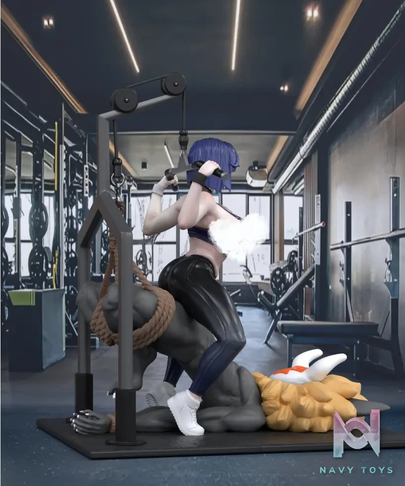 Xing Zhe Studio – Ye Lan at the Gym Genshin Impact