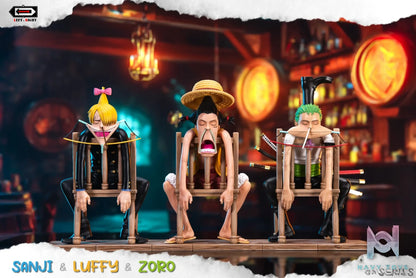 LEFT & RIGHT Studio – One Piece Roronoa Zoro & Monkey D. Luffy & Sanji