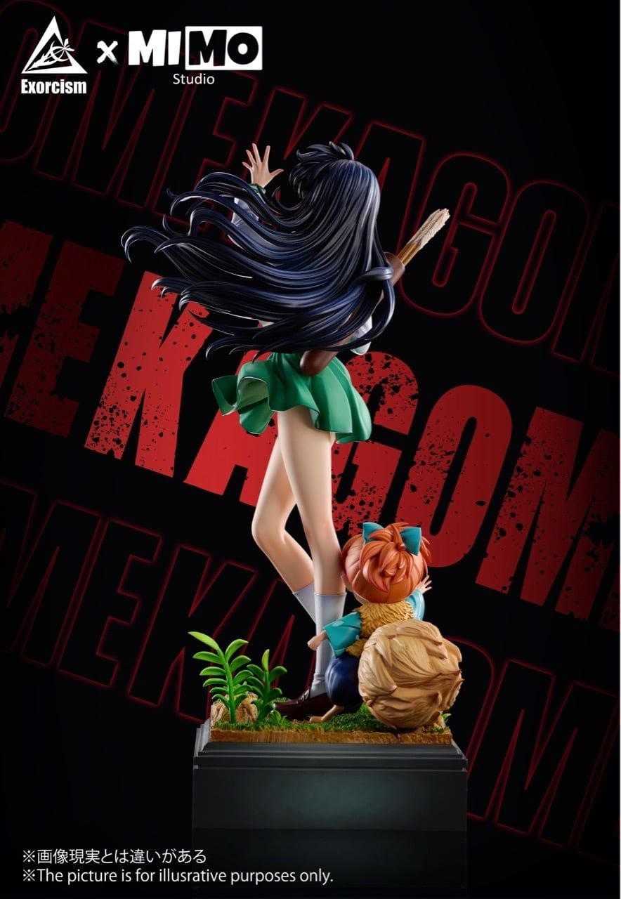 Kagome Higurashi X Shippo - Inuyasha - Exorcism Studio X MIMO Studio resin statue Navy Toys anime figure