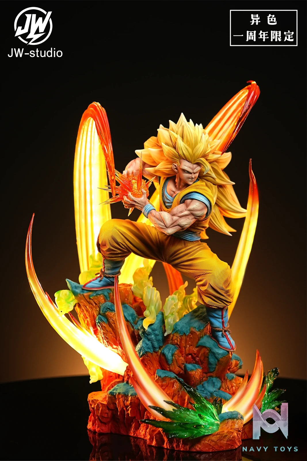 JW Studio – Goku Super Saiyan 3 Kamehameha Dragon Ball