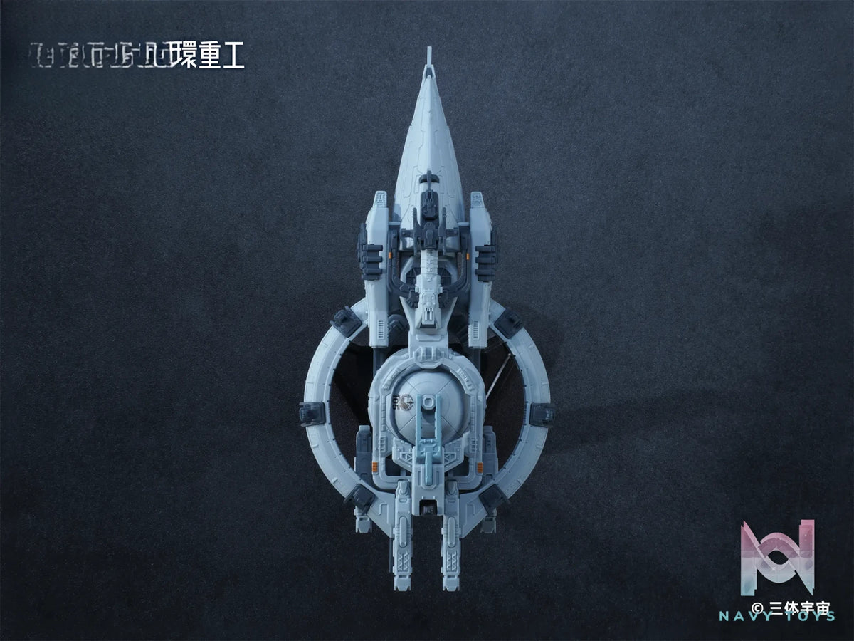 Planet Ring Industry – My Three-Body Natural Selection X Blue Space Model Kit X Pre-Painted Model WDST-007 WDST-006 WDST-005 (Licensed)