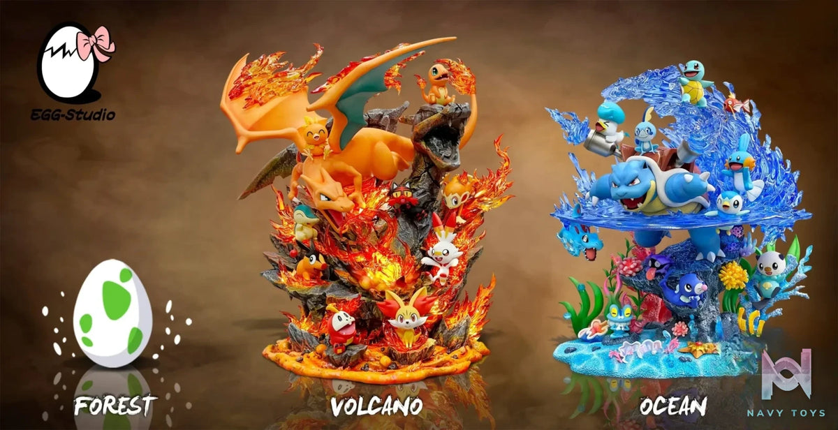 EGG Studio – Pokémon Fire Family Barrel – Valley Charizard