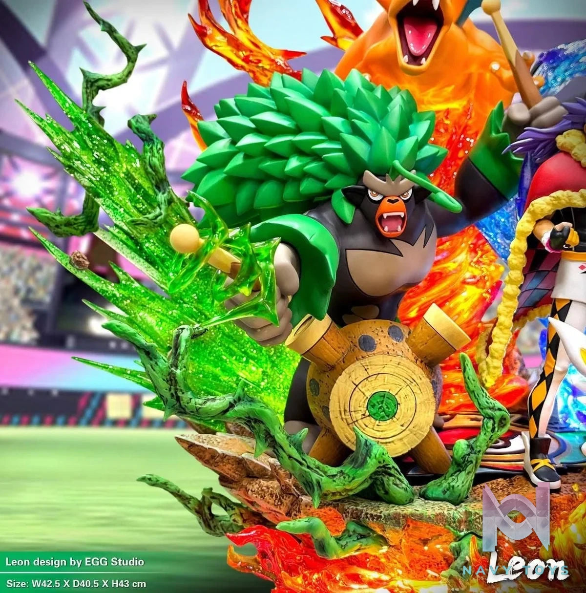 Leon - Pokemon - Egg Studio resin statue egg studio anime figure