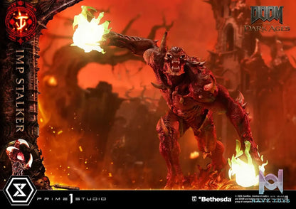 Prime 1 Studio – Ultimate Premium Masterline DOOM: The Dark Ages Imp Stalker UPMDOOM-02 UPMDOOM-02S (Licensed)