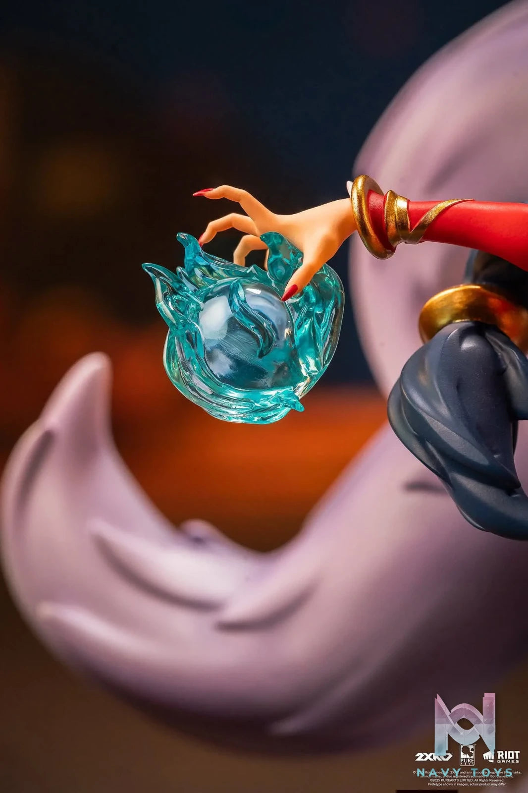 Ahri & Ekko VS Jinx & Warwick resin statue PureArts Studio anime figure