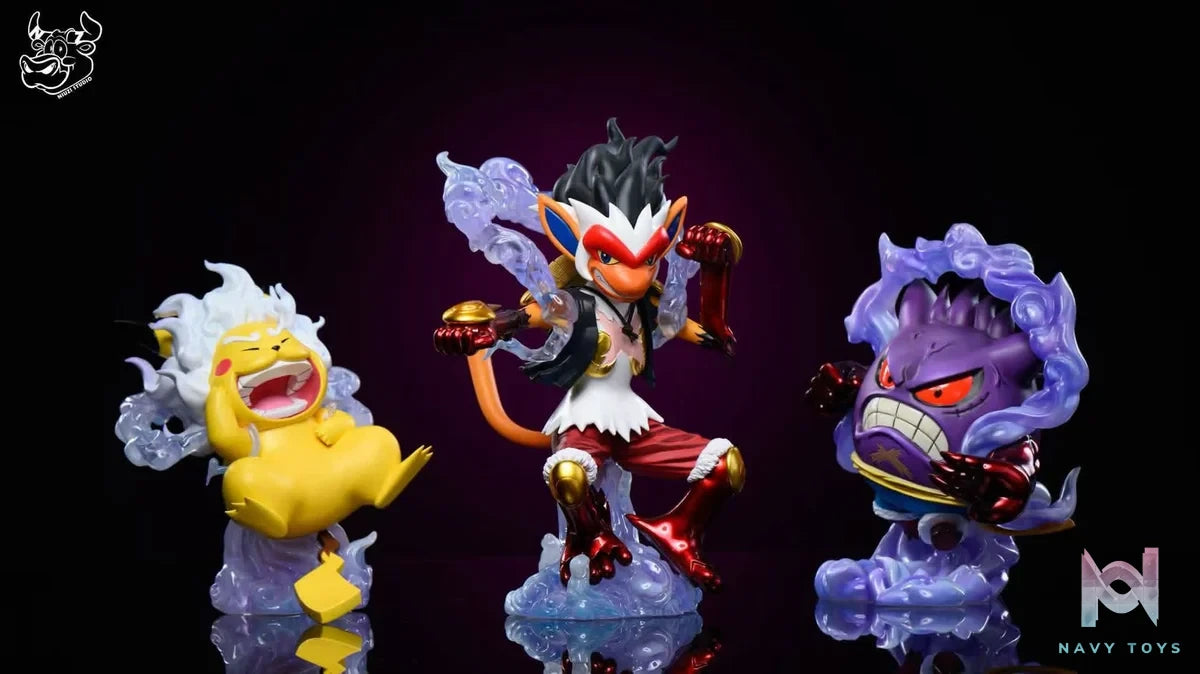 Infernape Gear 4 resin statue NIUZI Studio anime figure