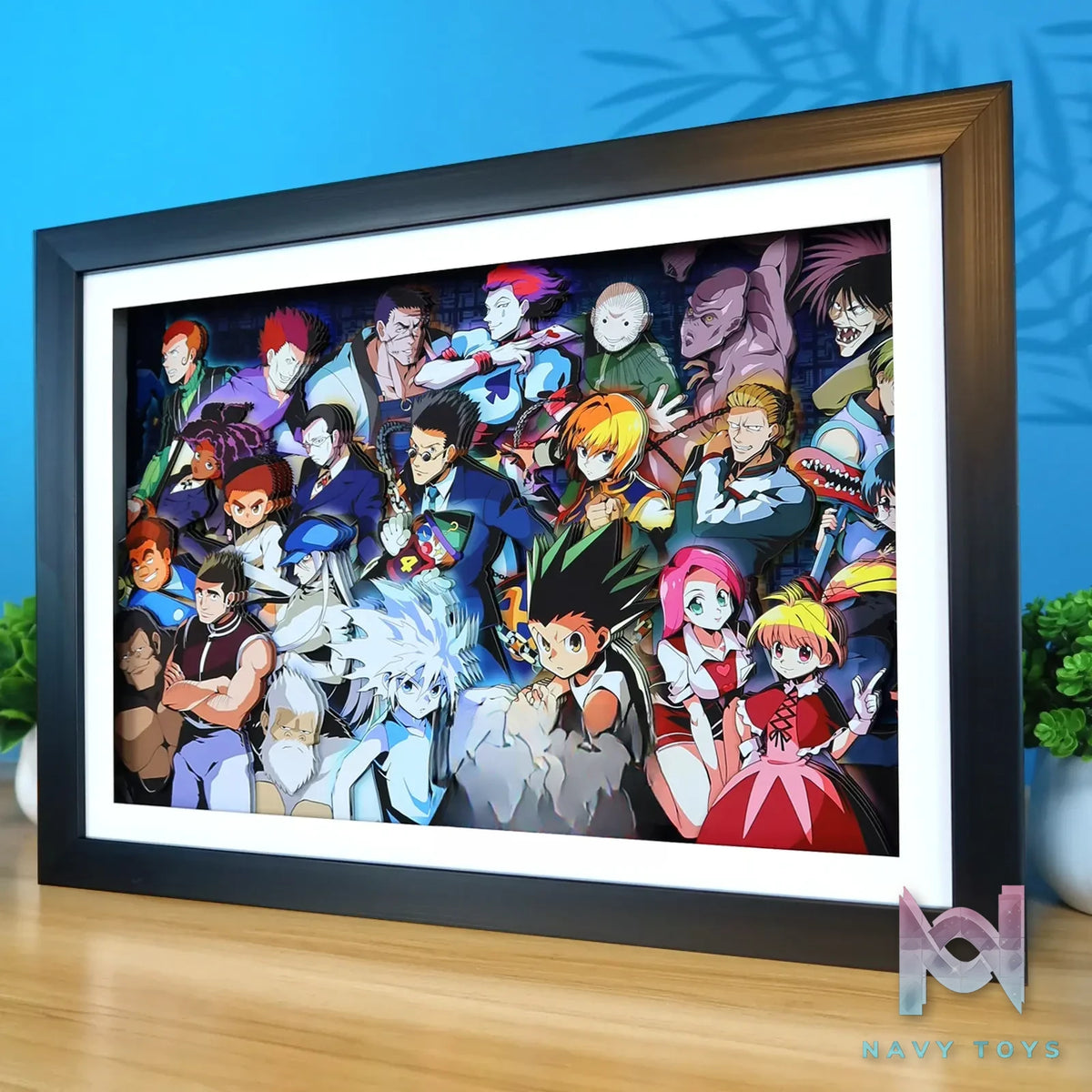 KALA HOME Studio – Hunter x Hunter Multiple Characters #01 3D Decorative Painting Hunter x Hunter