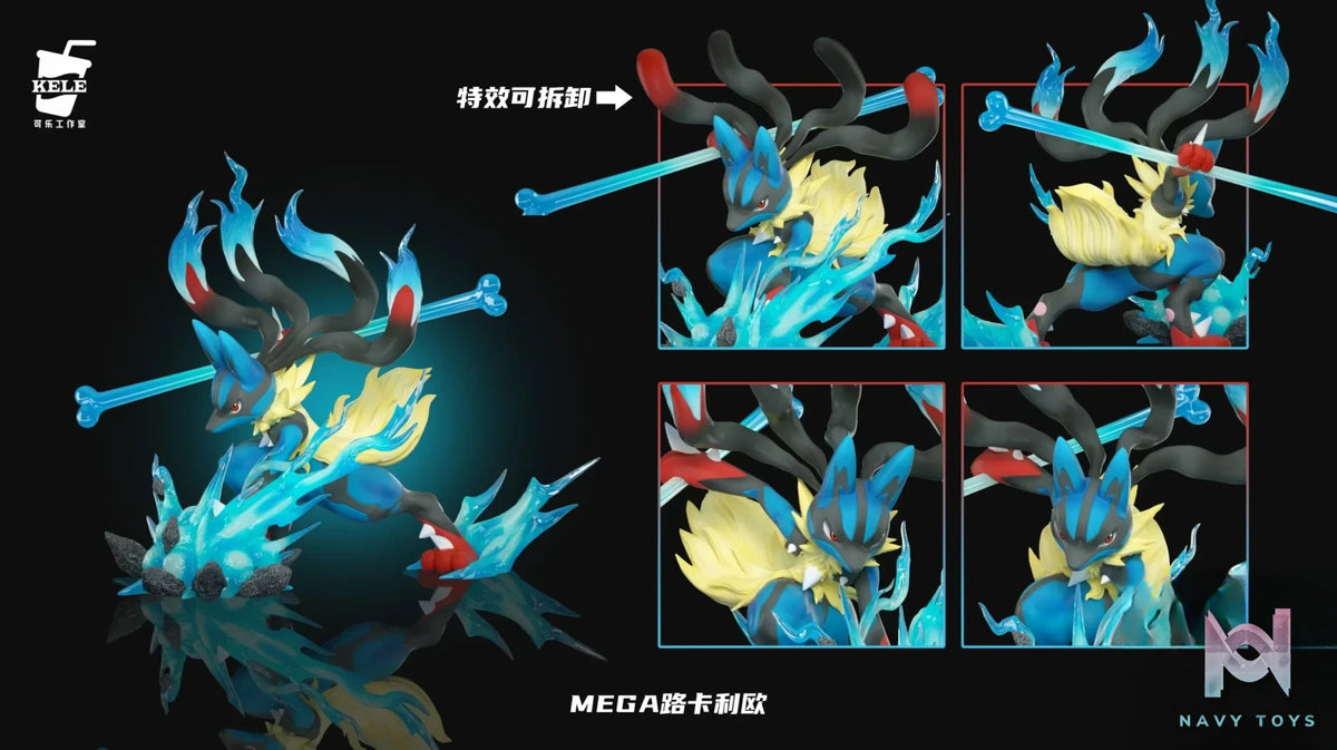 KELE Studio – Pokédex 1/20 Series 05 Mega Lucario Pokémon