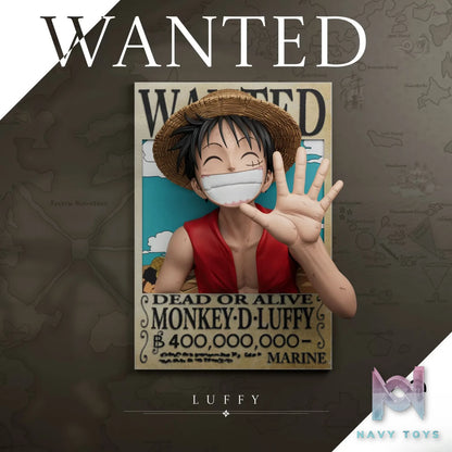 GBA Studio – One Piece Bounty Series Monkey D. Luffy & Tony Tony Chopper Photo Frame Fridge Magnet and Relief Painting