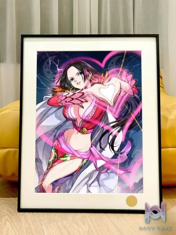 Xing Kong Studio – One Piece Love Boa Hancock Decorative Painting