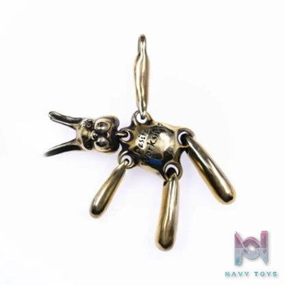 Raven Studio (silver jewelry) – Original Design “Desperate Rabbit” Pendant Original