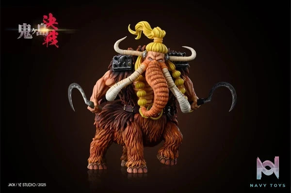 Yz Studio - Onigashima Decisive Battle Series 20 Mammoth Jack resin statue Navy Toys anime figure