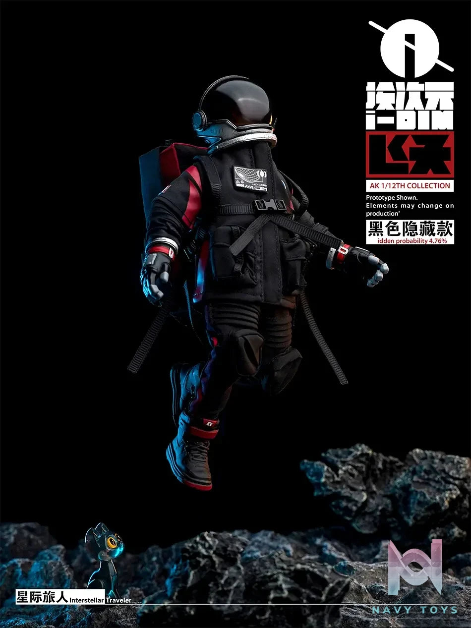 I-dimension – Original 1/12 Interstellar Traveler Action Figure Regular Version White IDIM0001 (Licensed)