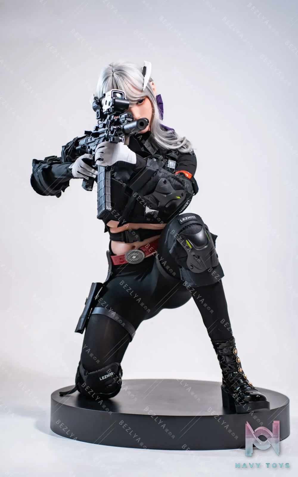 Bezlya – 2.2CF Series 163cm Violet: Bladestorm Hunter 1/1 Scale Silicone Love Doll (Licensed)
