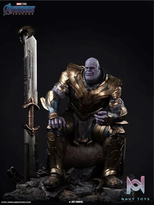 Queen Studio – Avengers Thanos Endgame 1/4 Scale Statue （Licensed）