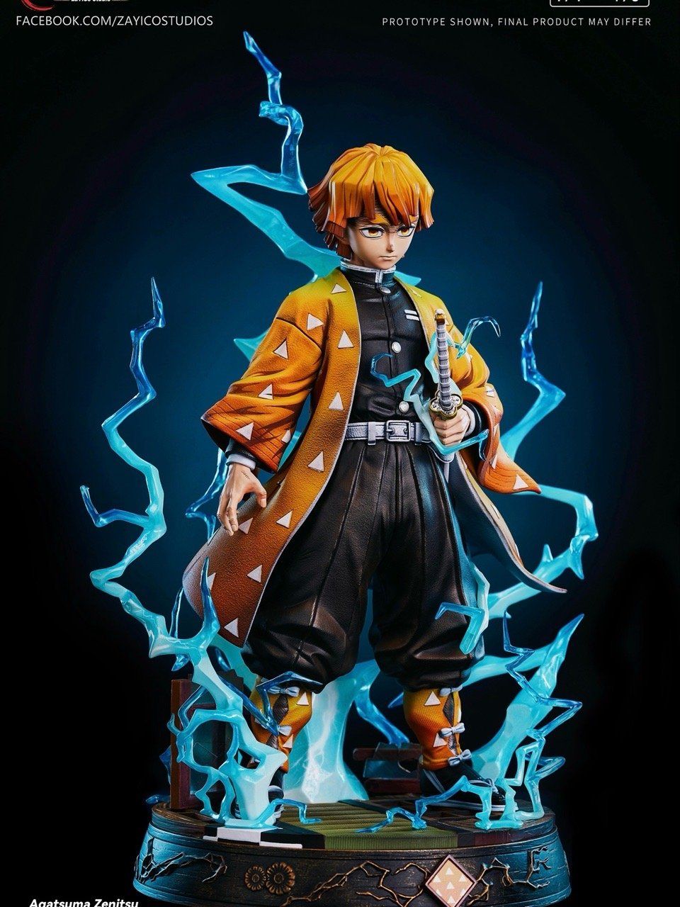 Agatsuma Zenitsu - Kimetsu no Yaiba - Zayico Studio resin statue Zayico Studio anime figure