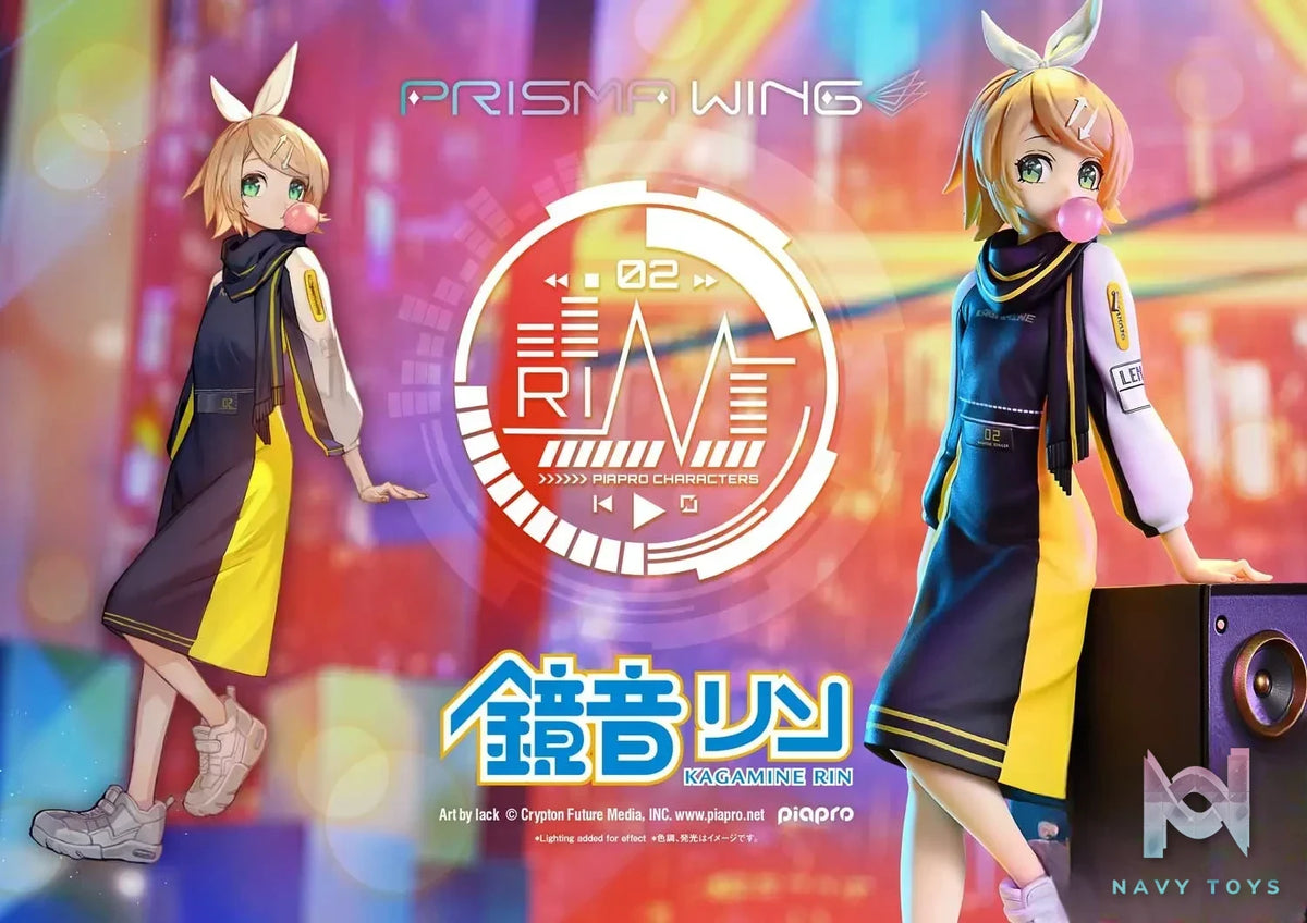 Prime 1 Studio & PRISMA WING Collection – PRISMA WING Piapro Characters Kagamine Rin “Art by lack” 1/7 Scale Pre-Painted Figure PWPCL-03P (Licensed)