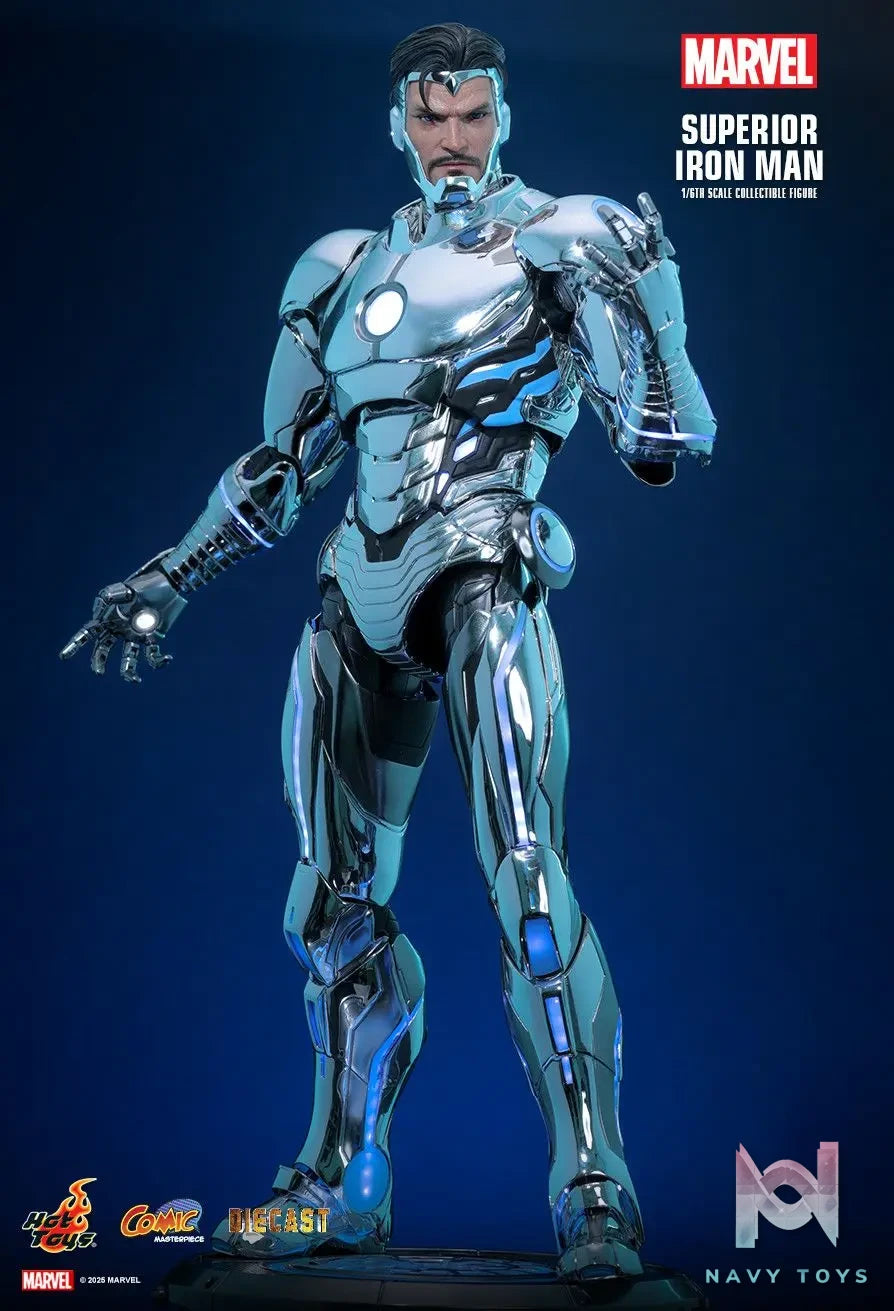 Hottoys – Marvel Comics Superior Iron Man 1/6th scale Collectible Figure CMS026D73 (Licensed)