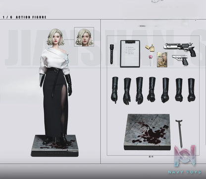 Jian Shan Studio – Grace Ashcroft 1/6 Cloth Action Figure Resident Evil Requiem