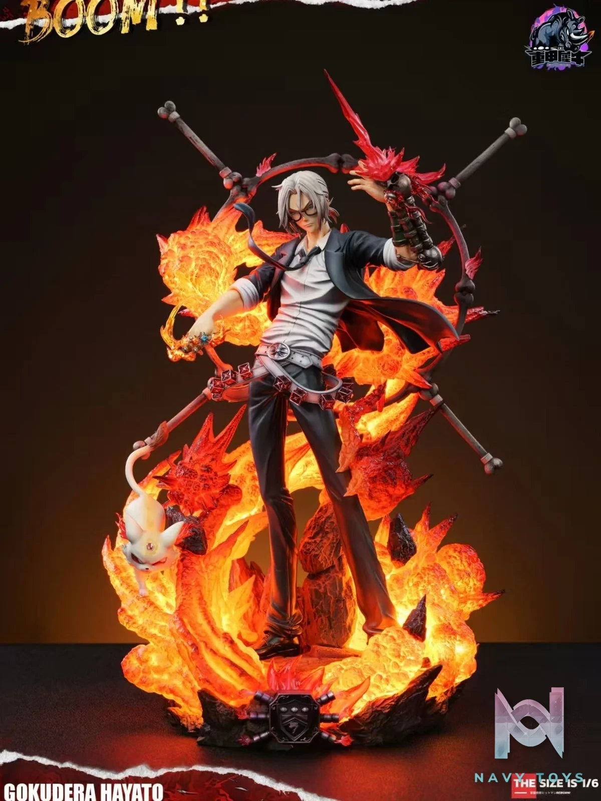 Gokudera Hayato - Katekyo Hitman Reborn! - Rhinoceros Studio resin statue Rhinoceros Studio anime figure