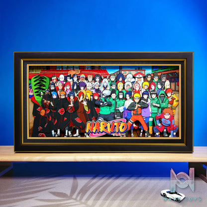 Yu Zhi Jiang Studio – Naruto Multiple Characters Series #2 3D Decorative Painting Naruto