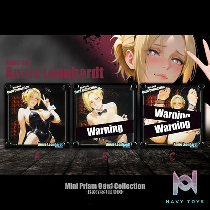 B&W Studio – Mini Prism Card Annie Leonhart Ver.Bunny MNSC-005A MNSC-005B MNSC-005C Attack On Titan