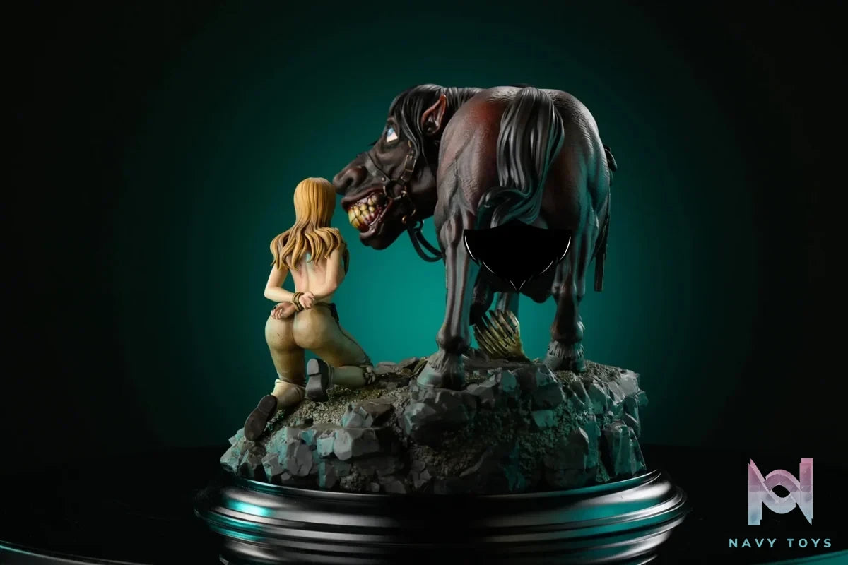 Farnese and the Evil Spirit Possessed Horse - Berserk - BIHS Studio resin statue Navy Toys anime figure