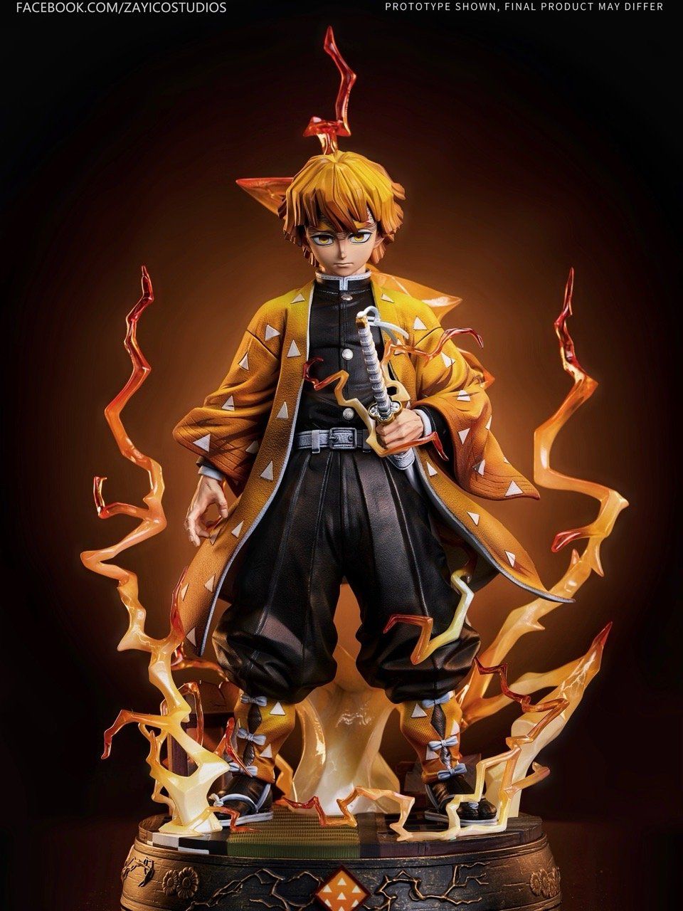 Agatsuma Zenitsu - Kimetsu no Yaiba - Zayico Studio resin statue Zayico Studio anime figure