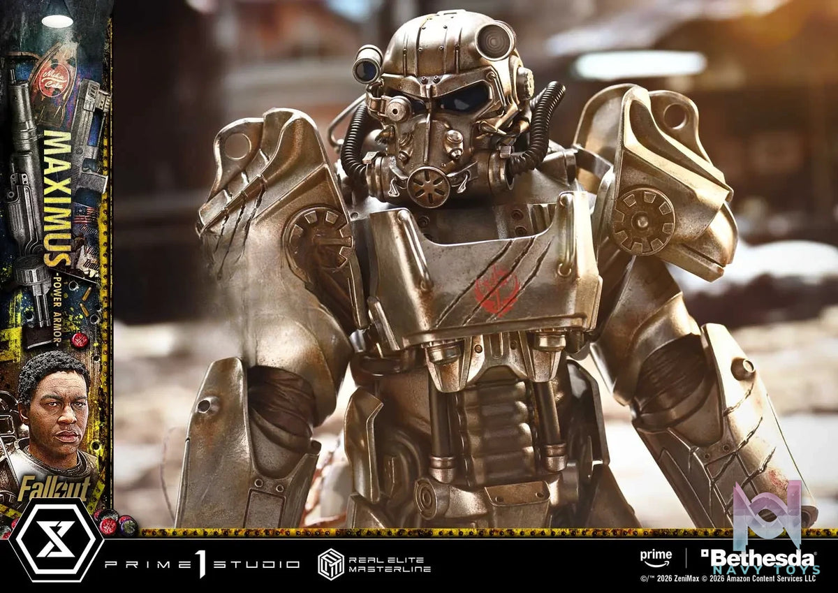 Prime 1 Studio – Real Elite Masterline Fallout Maximus Power Armor REMFO-03 REMFO-03DX REMFO-03DXS (Licensed)