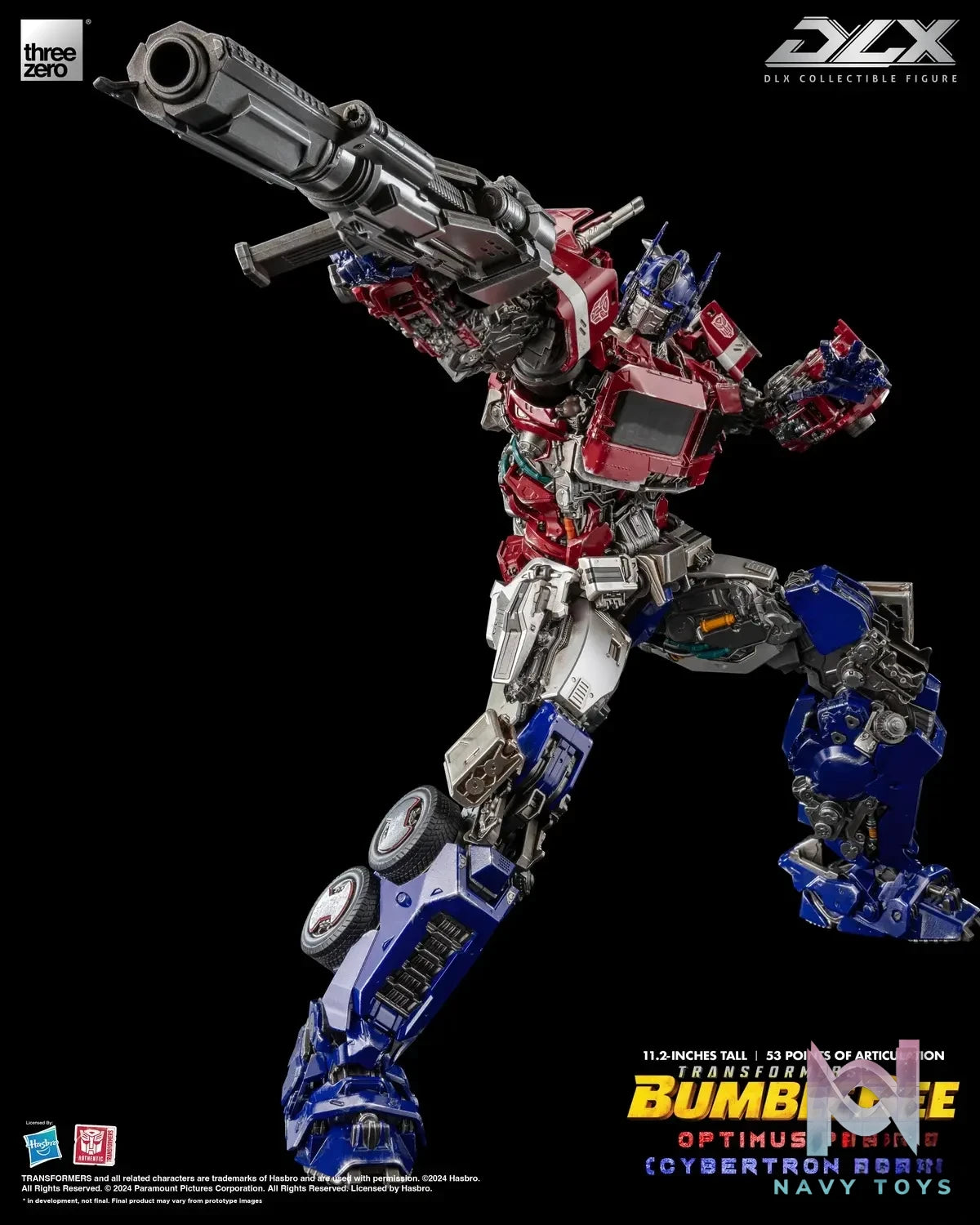 Threezero Studio – Transformers: Bumblebee DLX Optimus Prime Cybertron Mode