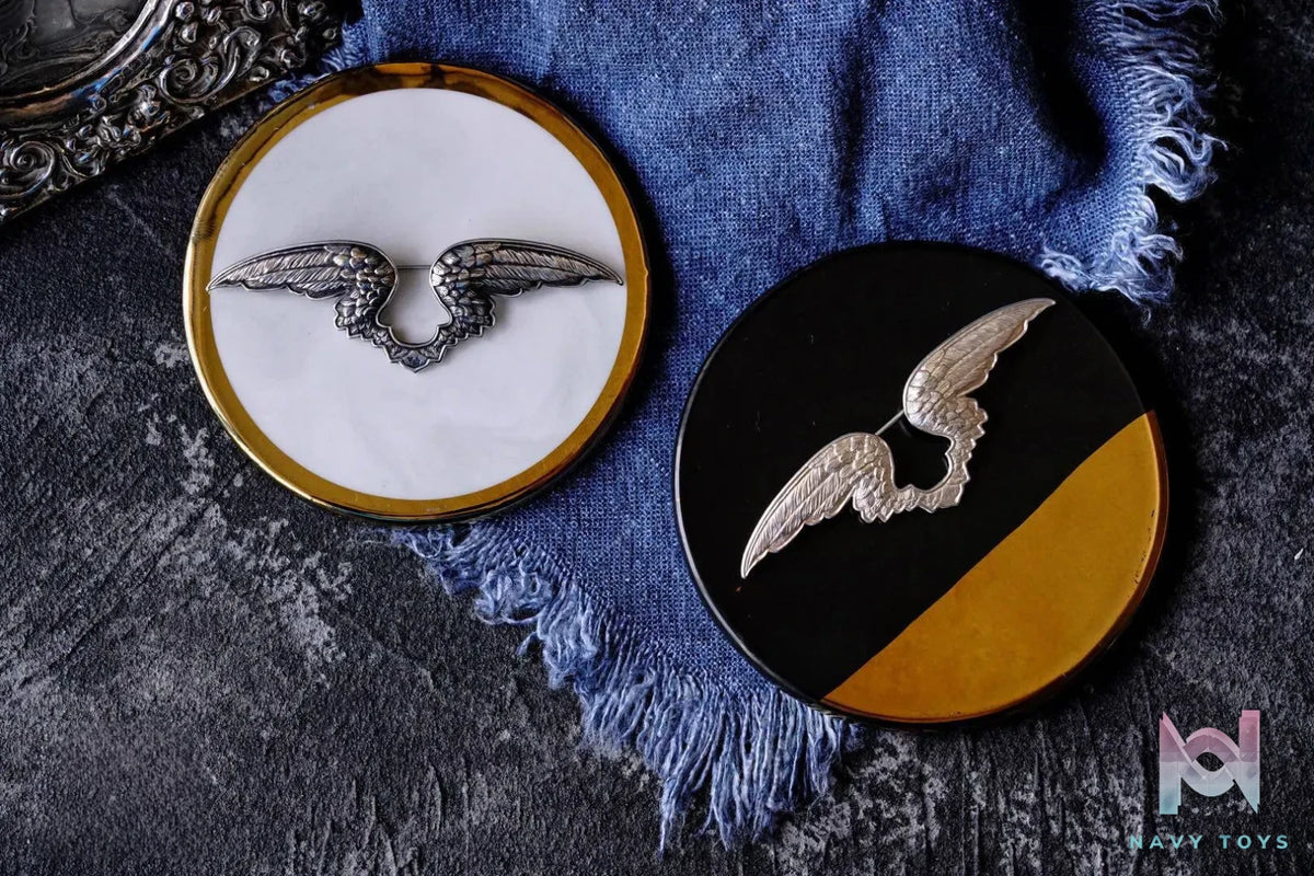 Raven Studio (silver jewelry) – Original Design Wing Brooch Original