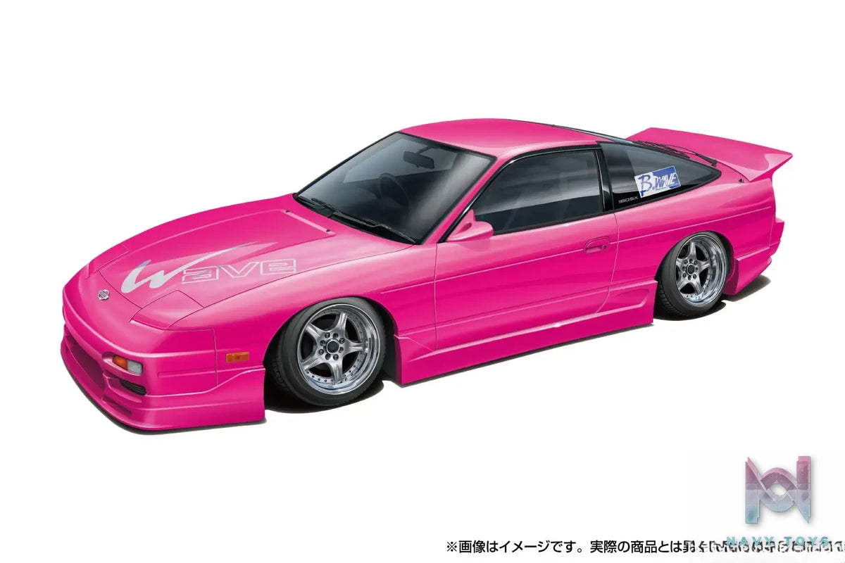 AOSHIMA – 1/24 B-WAVE RPS13 180SX ’91 Ver.A X Ver.B (NISSAN) (Licensed)
