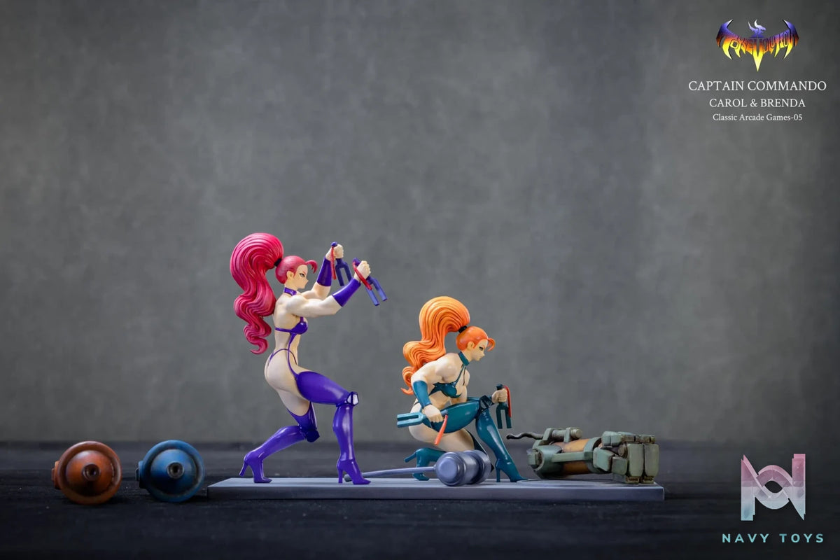 Toys Evolution Studio – Classic Arcade Games #5 Carol X Brenda Captain Commando