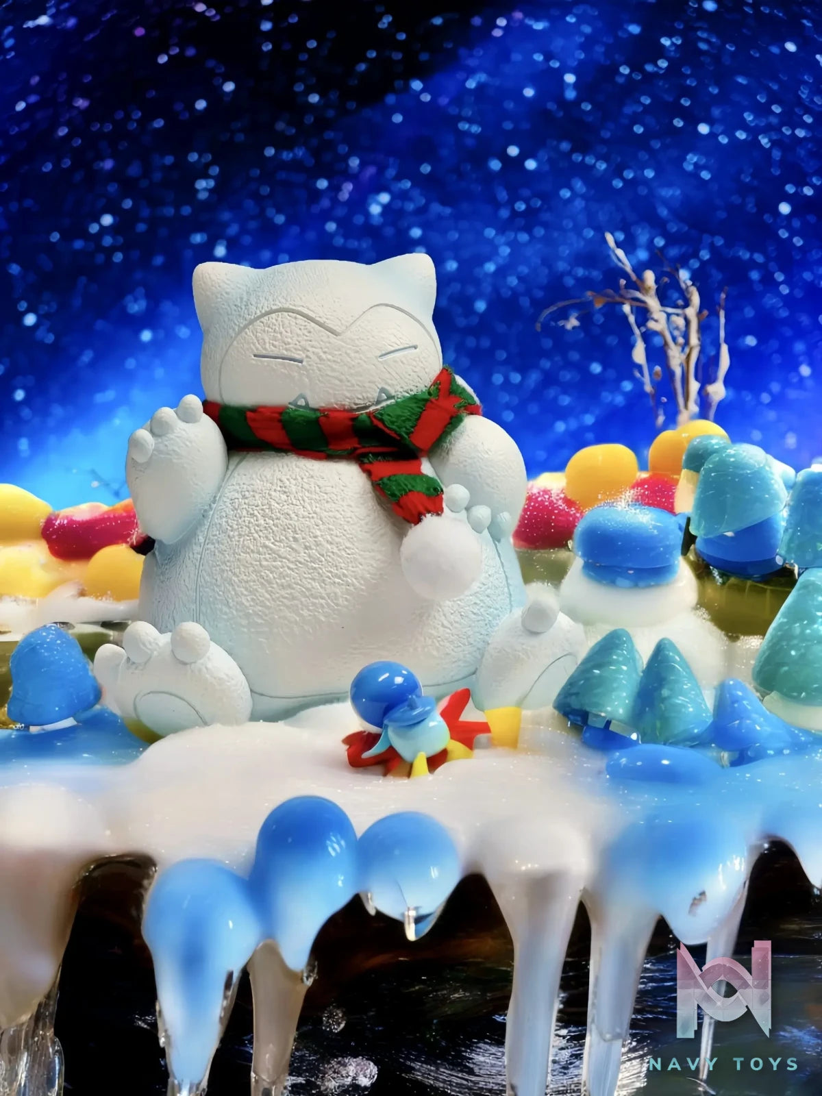 ZaoWu Museum Studio – Pokémon Landscape Snowman Snorlax
